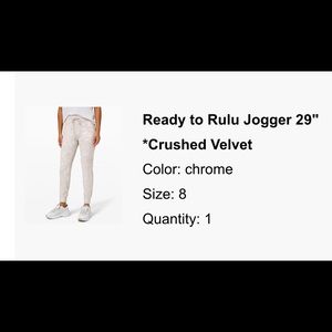 Lululemon Joggers